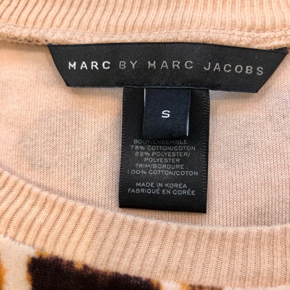 MARC by MARC JACOBS Velour Animal Print Top - Picture 5 of 5